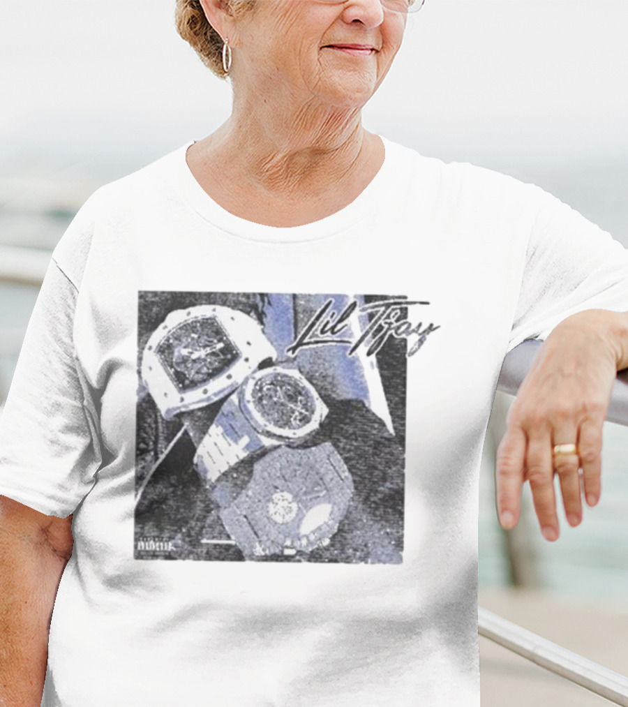 Lil Tjay Took A While Album Cover Watches T-Shirt