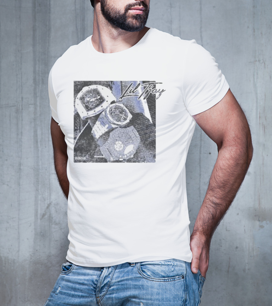 Lil Tjay Took A While Album Cover Watches T-Shirt