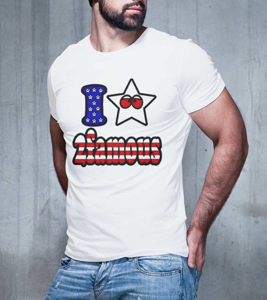 2Famous I Love Star USA 2Famous T-Shirt
