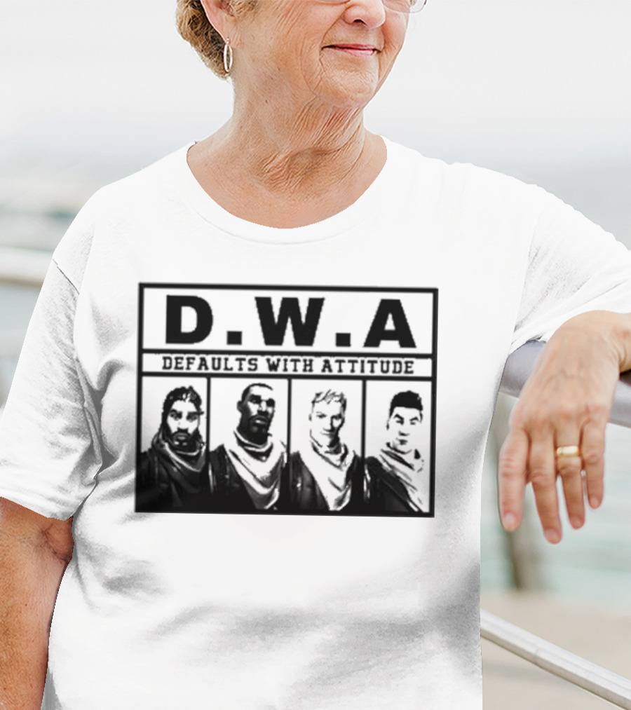 D.W.A Defaults With Attitude T-Shirt
