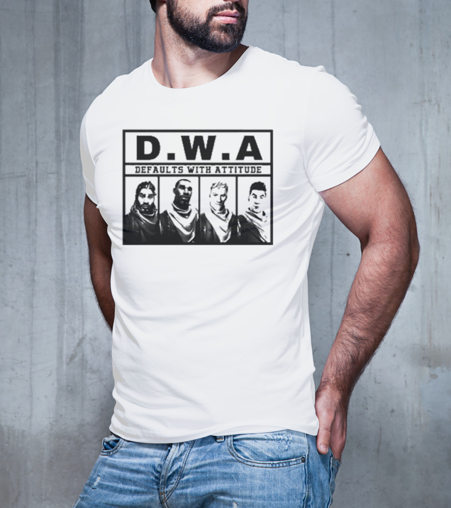 D.W.A Defaults With Attitude T-Shirt