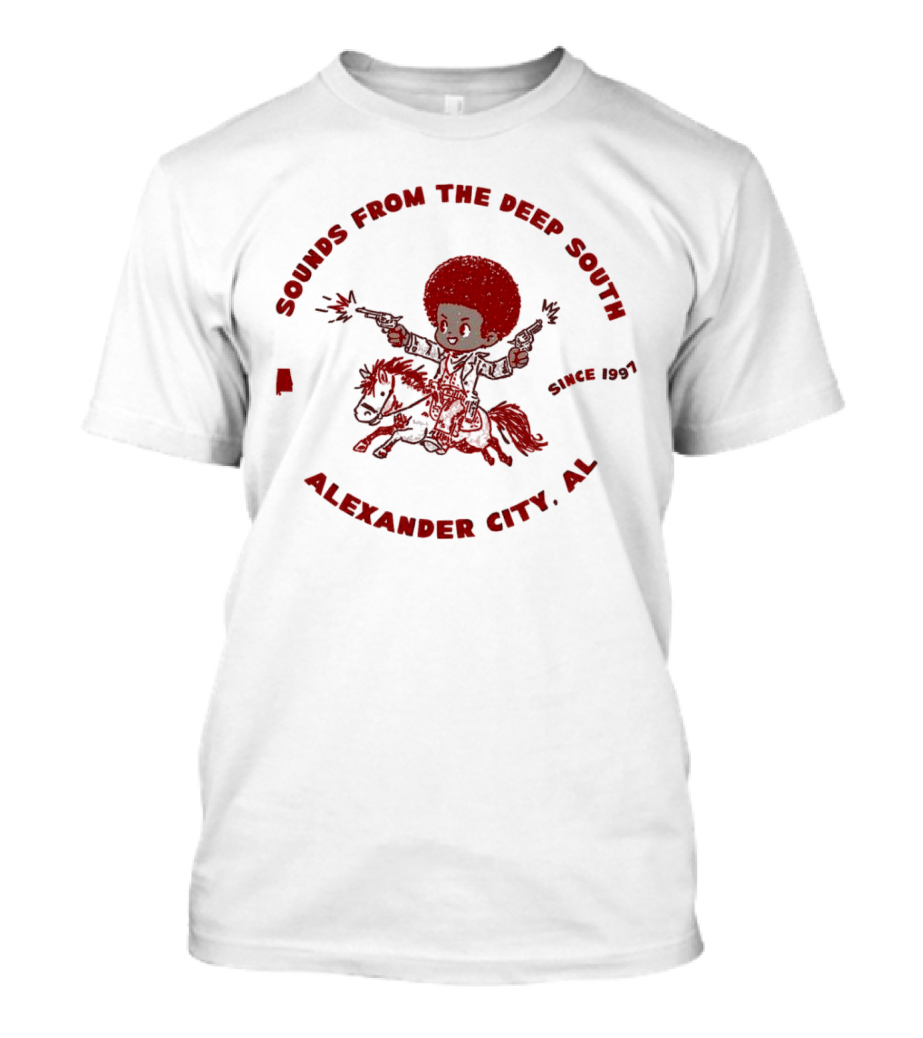 Sounds From The Deep South Alexander City AL Since 1991 T-Shirt