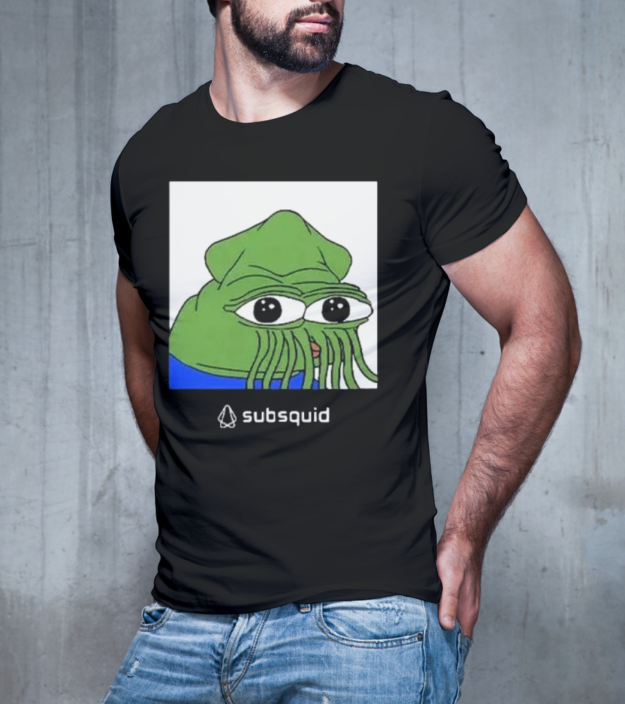 Dima Zhelezov Pepe The Frog Meme Subsquid T-Shirt