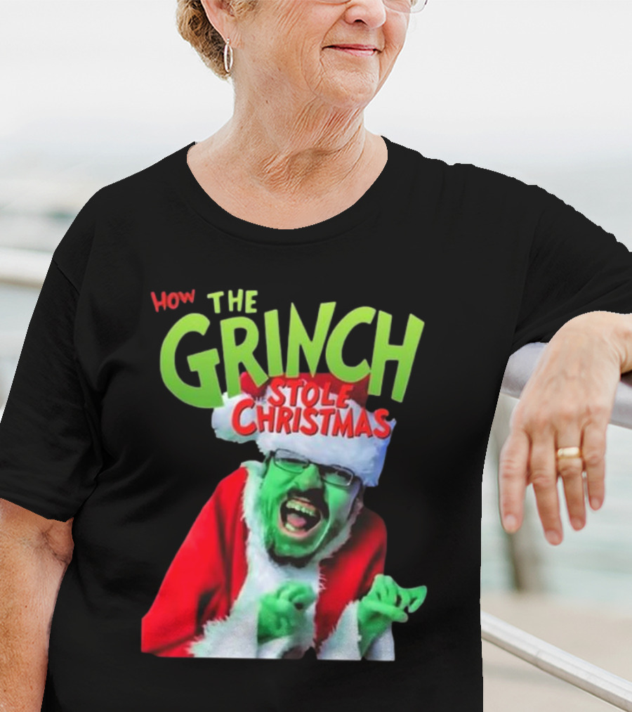 How The Grinch Stole Christmas Santa Costume Fun T-Shirt