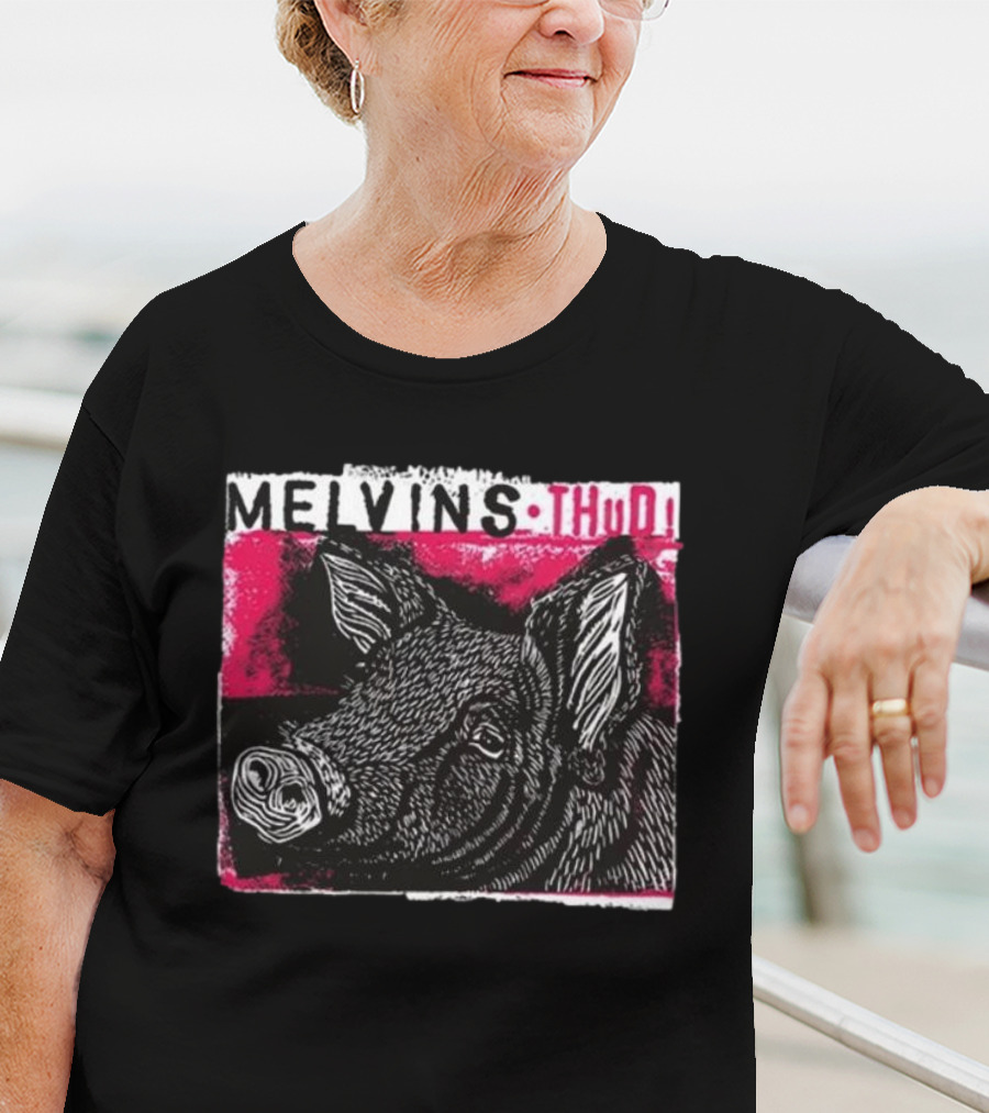 Melvins Thud Black Pig T-Shirt