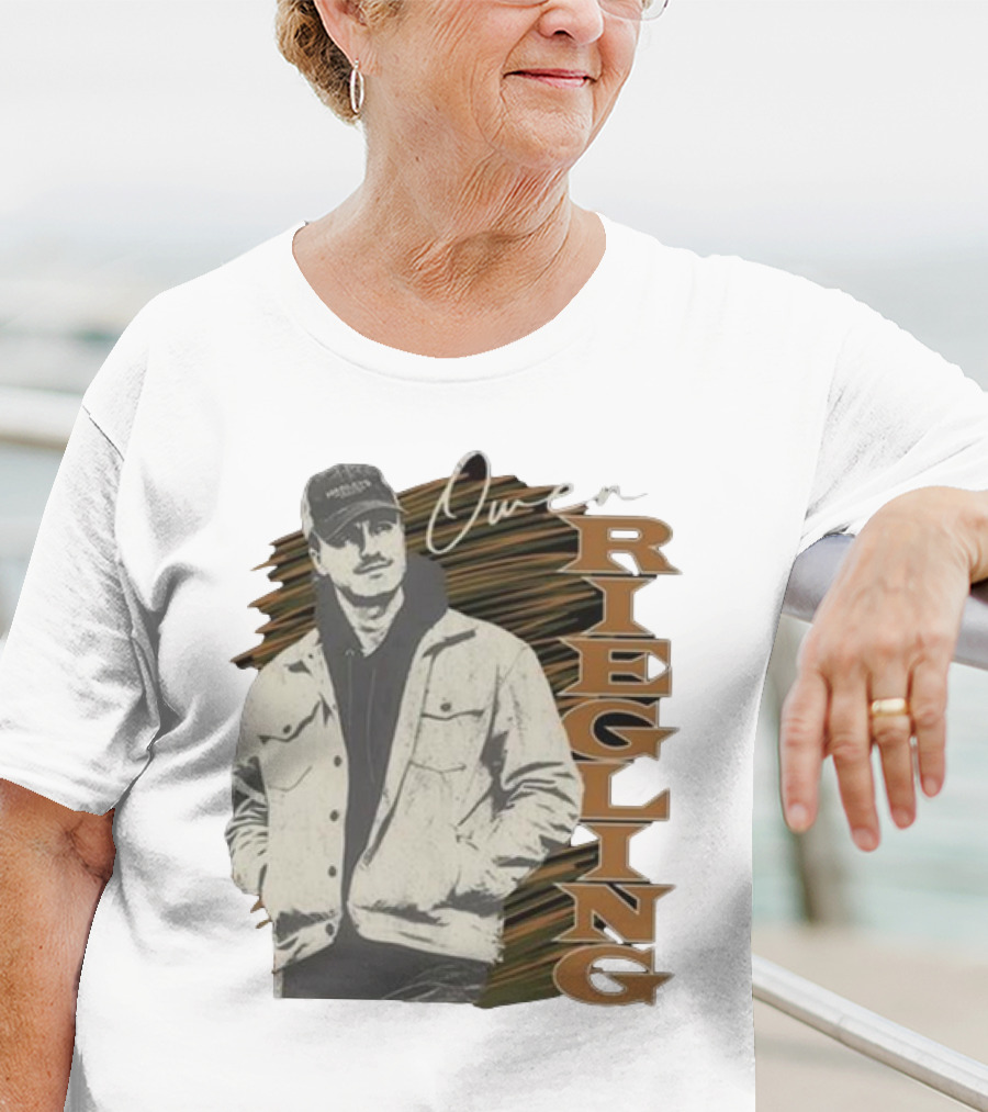 Owen Riegling Styled Portrait With Jacket And Cap T-Shirt