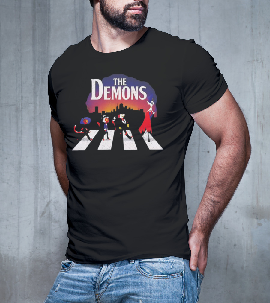 Hazbin Hotel Demons Walking Crosswalk T-Shirt