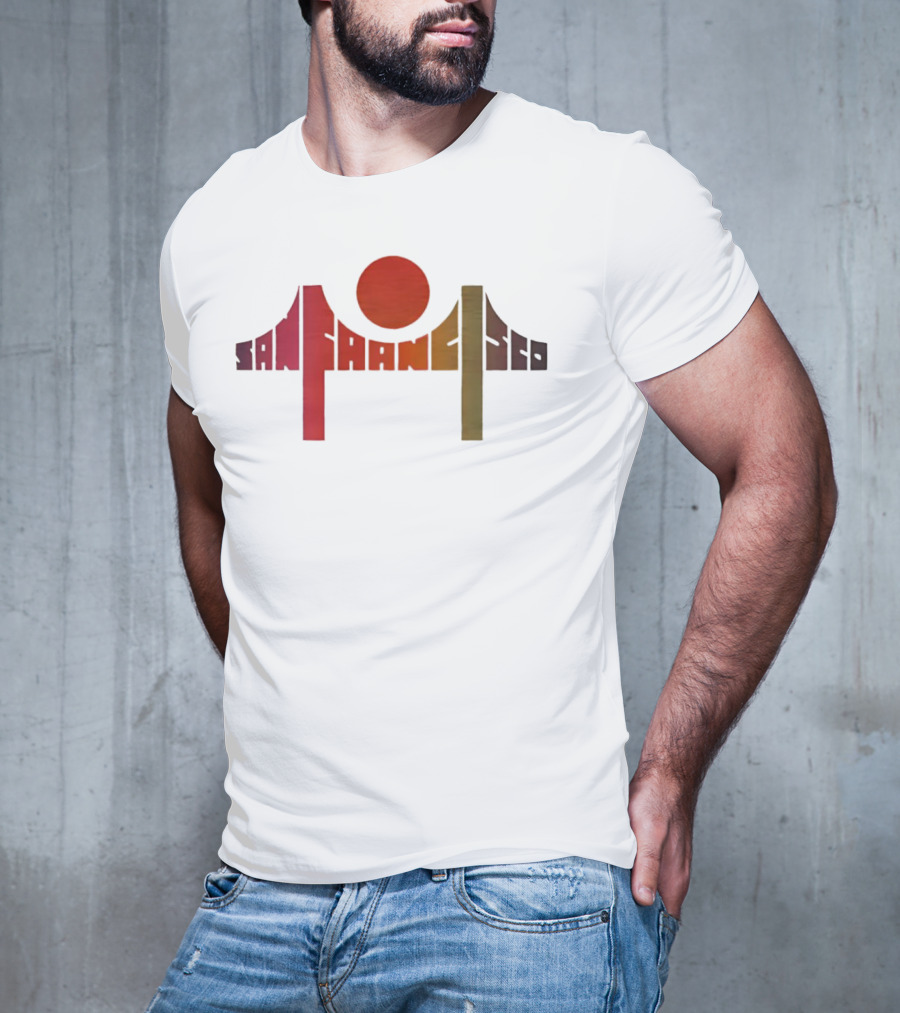 Death Proof Arlene San Francisco Golden Gate Bridge Sun T-Shirt