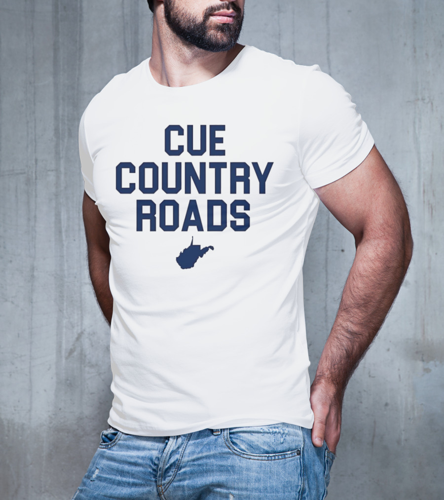 Lindzee Cue Country Roads West Virginia T-Shirt