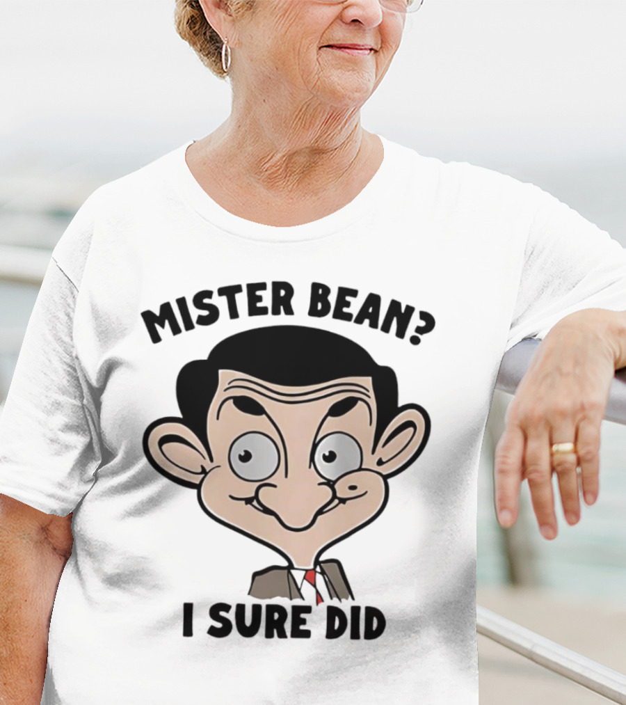 Mister Bean I Sure Did Face T-Shirt