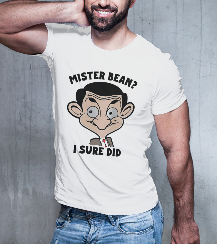 Mister Bean I Sure Did Face T-Shirt