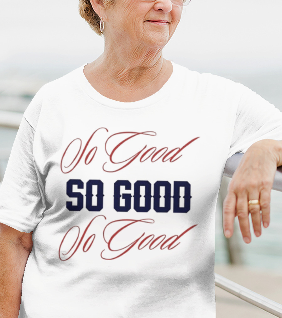So Good So Good Boston 1987 8th Inning T-Shirt