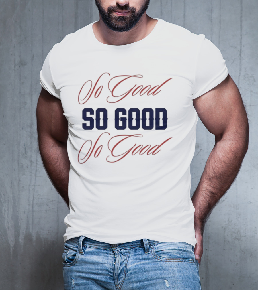 So Good So Good Boston 1987 8th Inning T-Shirt