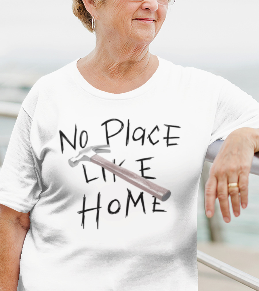 Badflowermusic No Place Like Home Hammer T-Shirt