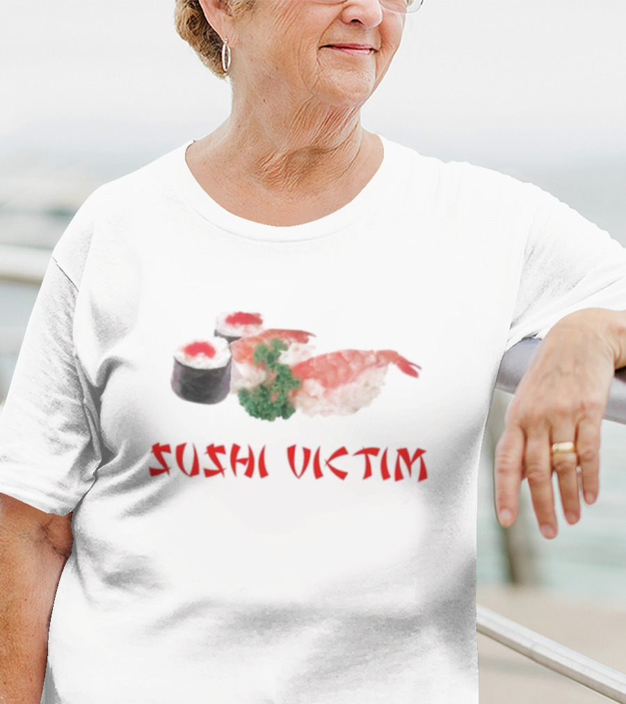 Acervo Kali Uchis Sushi Victim Nigiri And Rolls With Wasabi T-Shirt