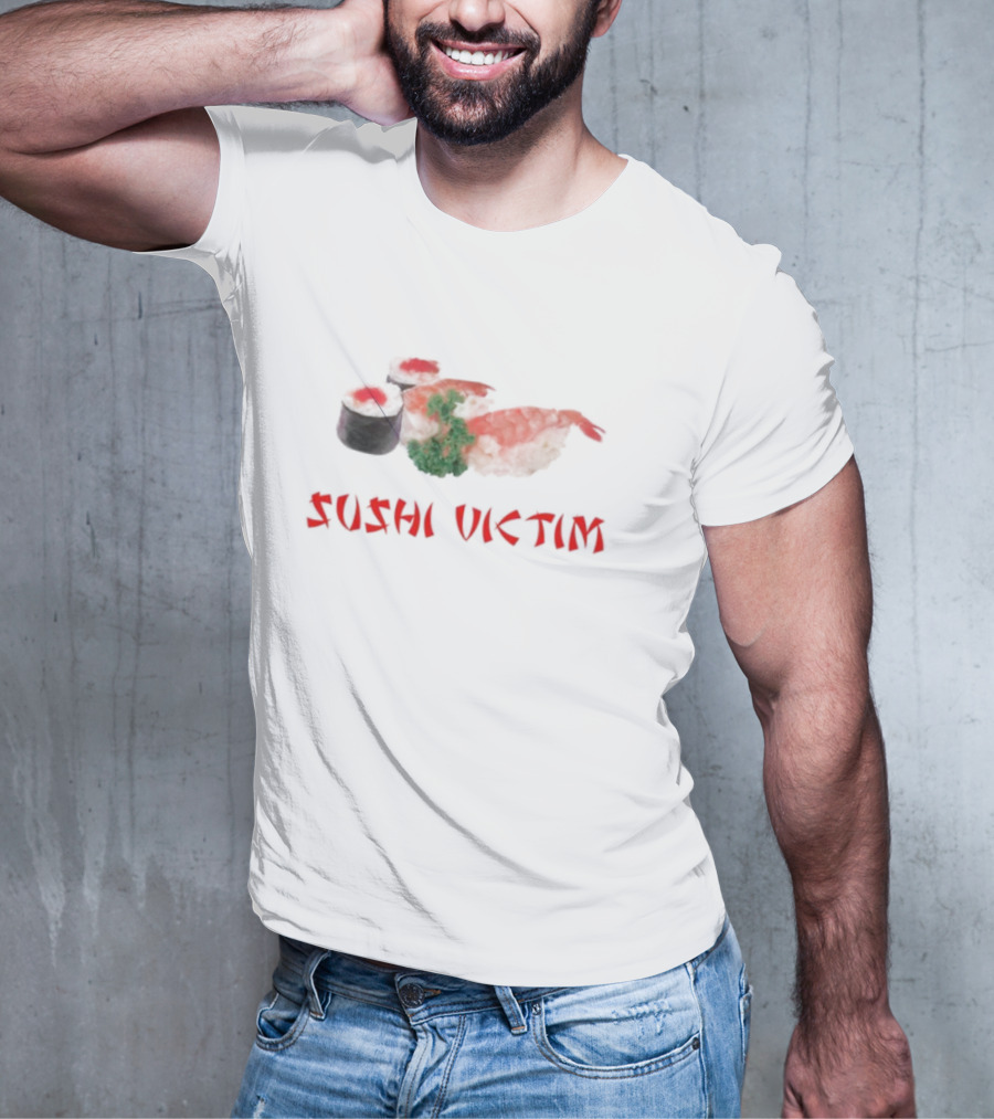 Acervo Kali Uchis Sushi Victim Nigiri And Rolls With Wasabi T-Shirt