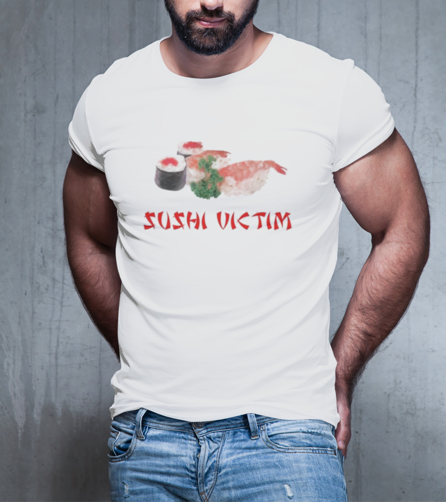 Acervo Kali Uchis Sushi Victim Nigiri And Rolls With Wasabi T-Shirt