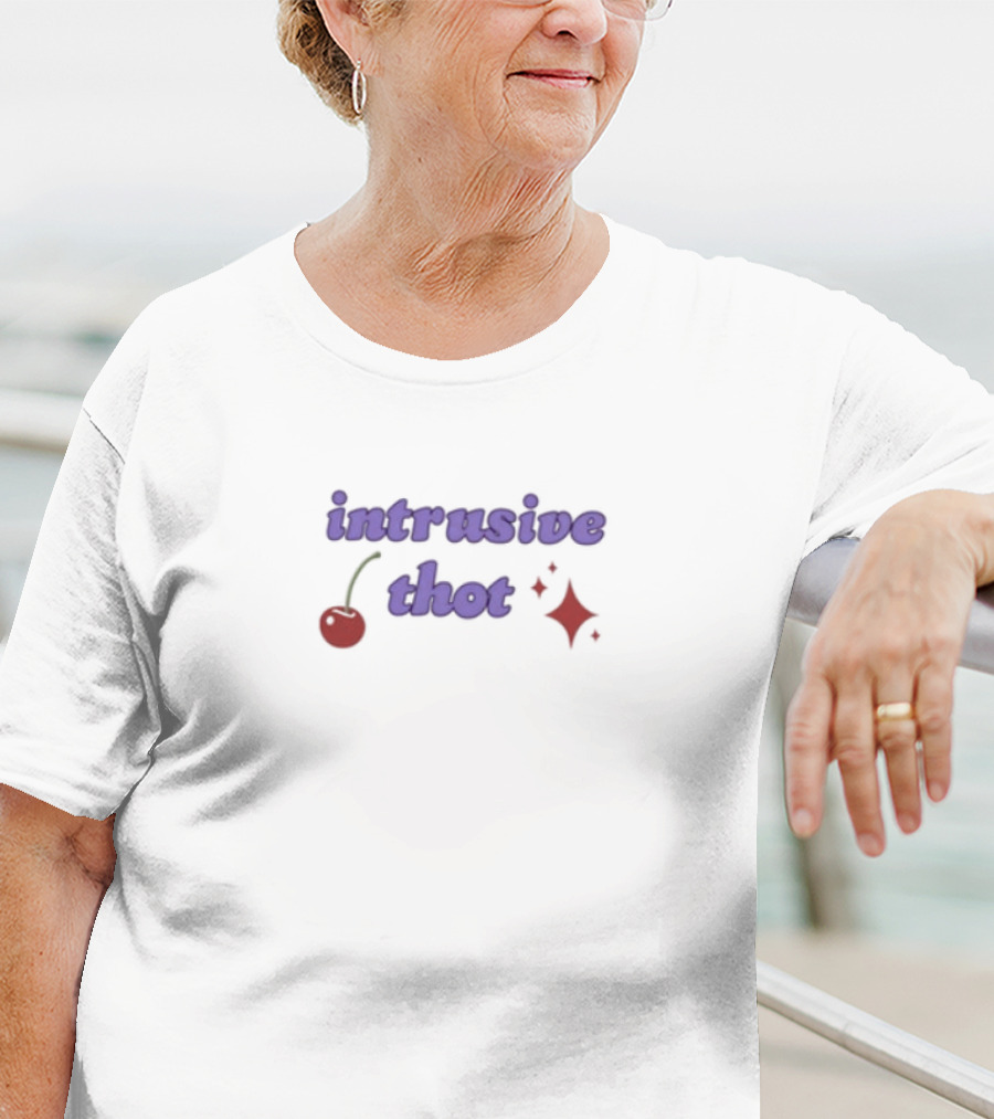 Alegra Kastens Intrusive Thot Cherry Sparkles T-Shirt
