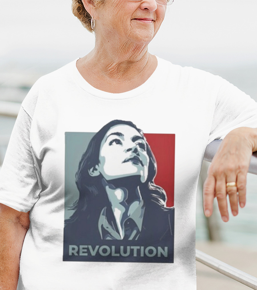 Alexandria Ocasio-Cortez AOC Revolution Inspiration T-Shirt