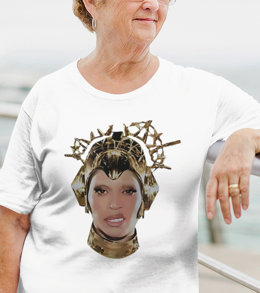 Beyoncé Cowboy Carter Bigface Metallic Headpiece T-Shirt