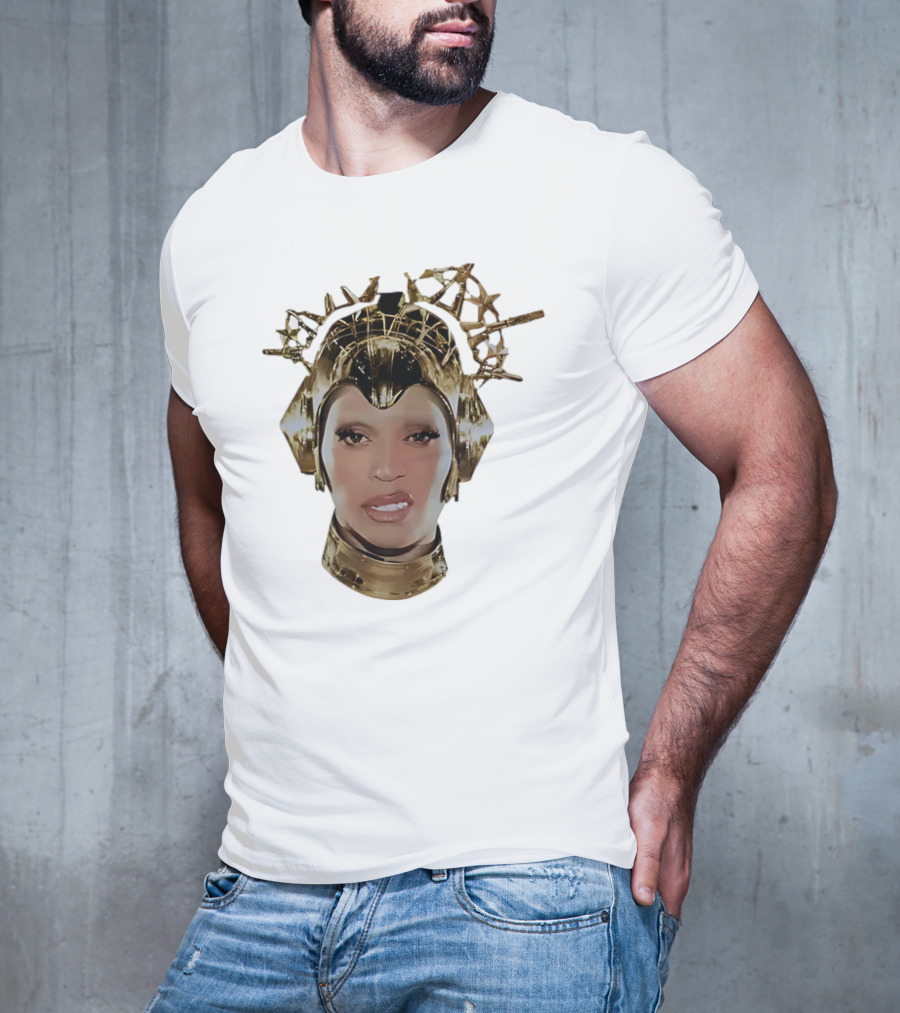 Beyoncé Cowboy Carter Bigface Metallic Headpiece T-Shirt