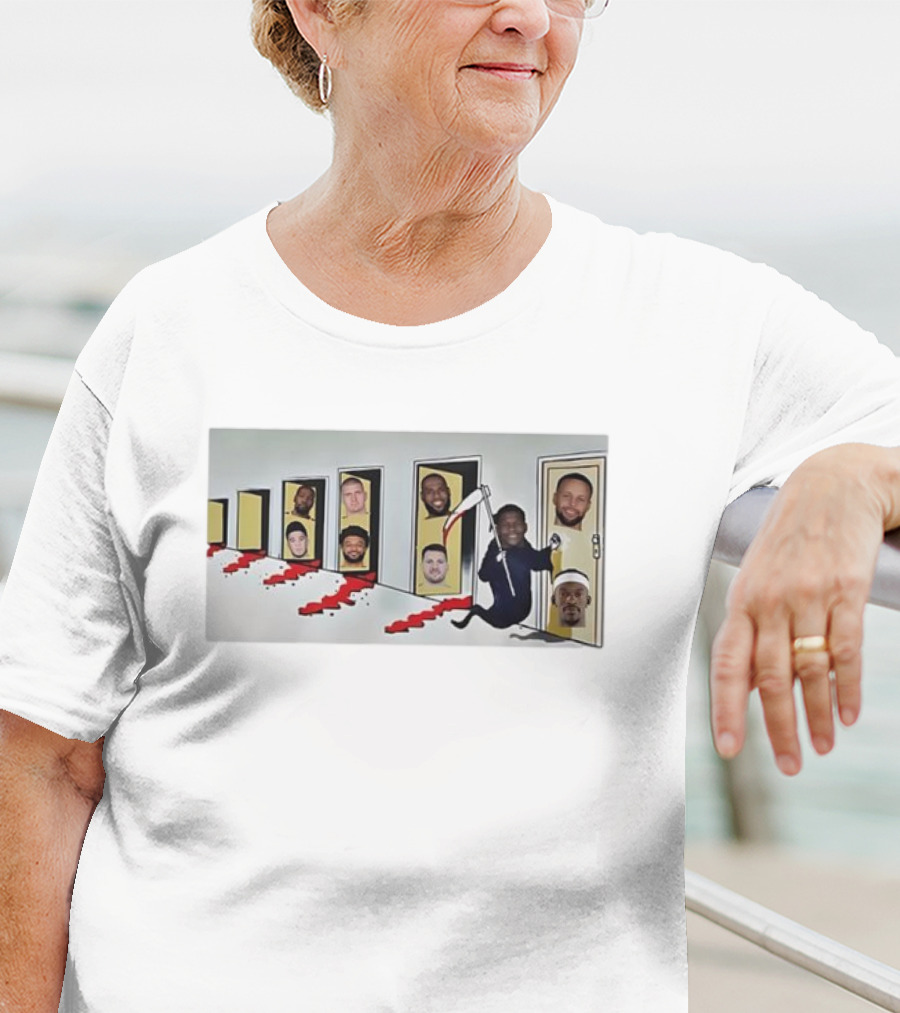 Anthony Edwards Grim Reaper NBA Players Meme T-Shirt
