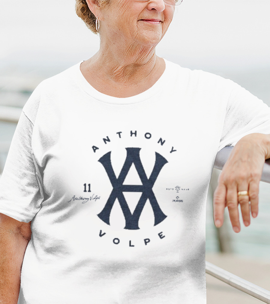 Anthony Volpe AV 11 Signature Icon Symbol Collection T-Shirt
