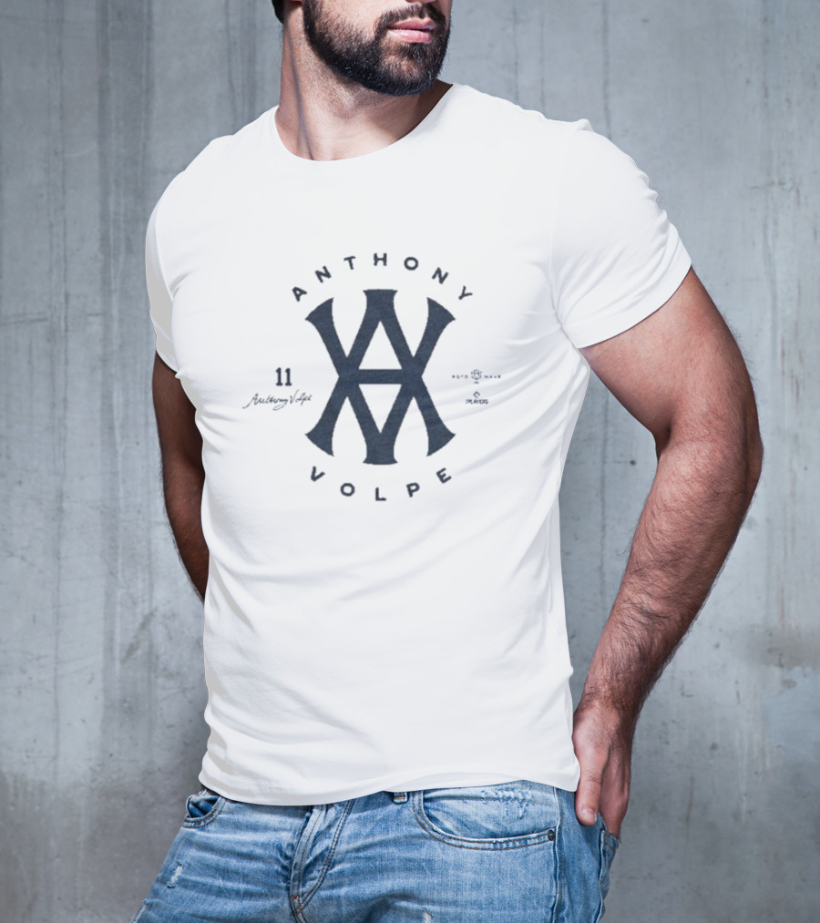 Anthony Volpe AV 11 Signature Icon Symbol Collection T-Shirt