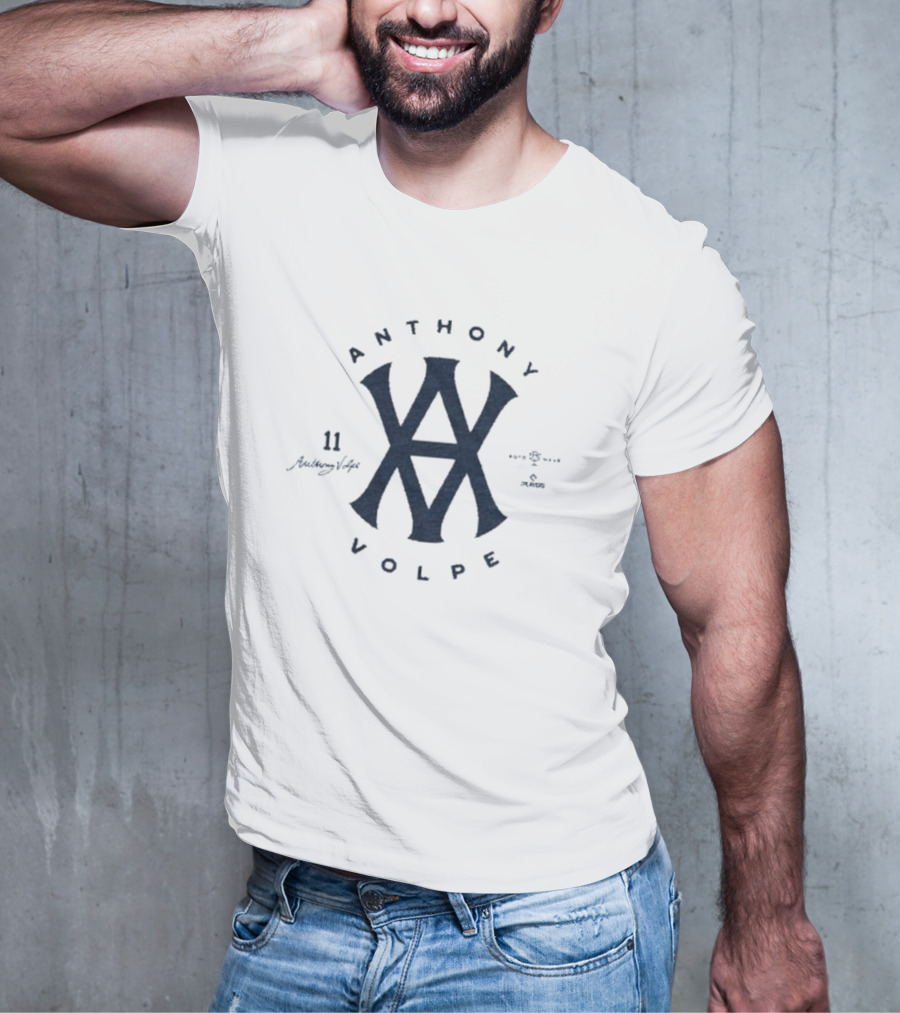 Anthony Volpe AV 11 Signature Icon Symbol Collection T-Shirt