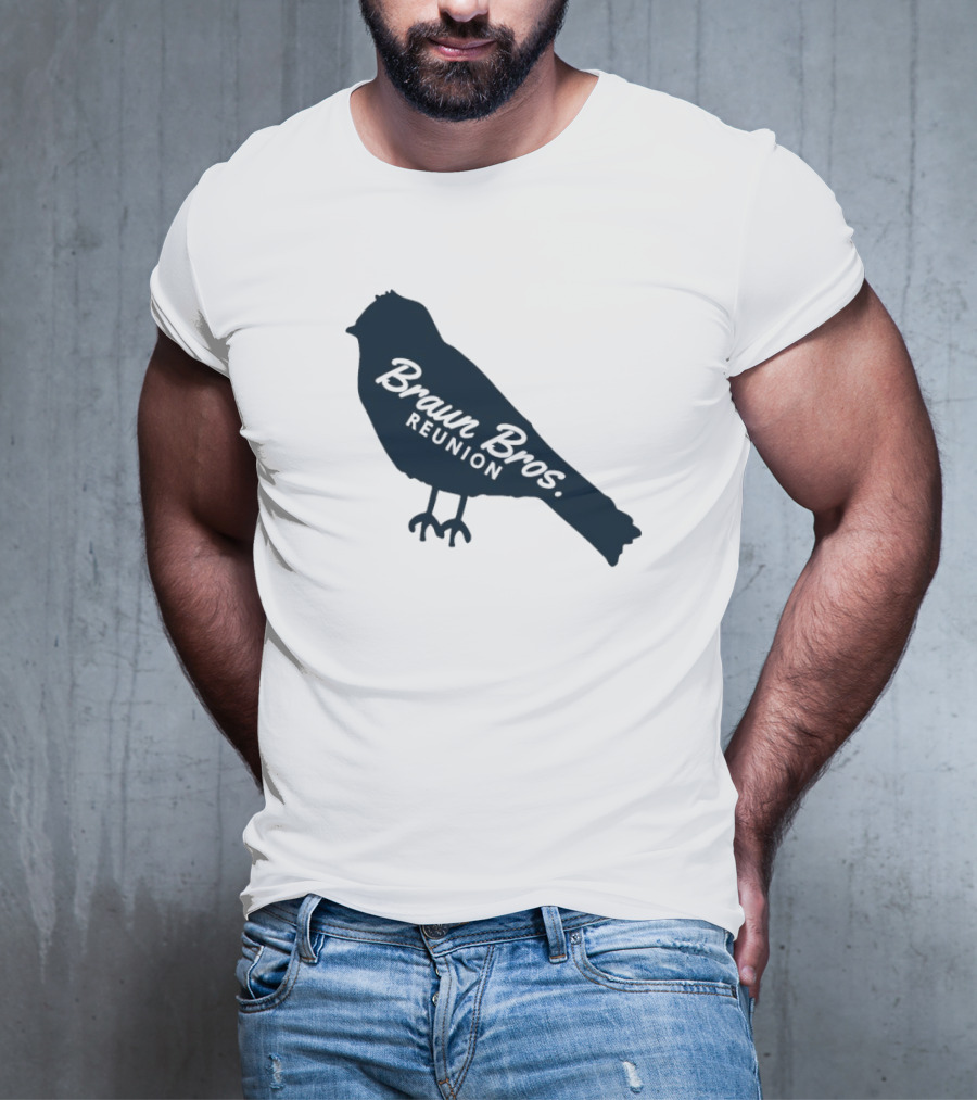 Braun Bros Reunion Bird Silhouette T-Shirt