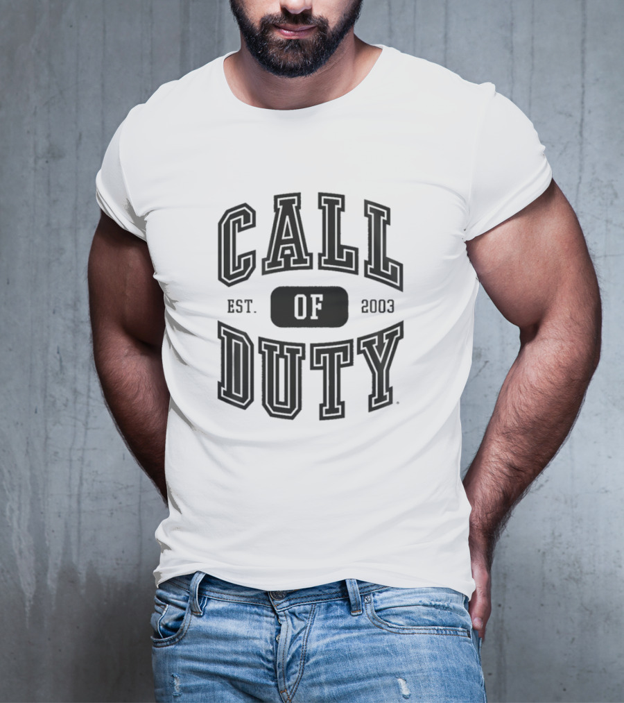 Call Of Duty Alumnus Est 2003 Gaming Apparel T-Shirt
