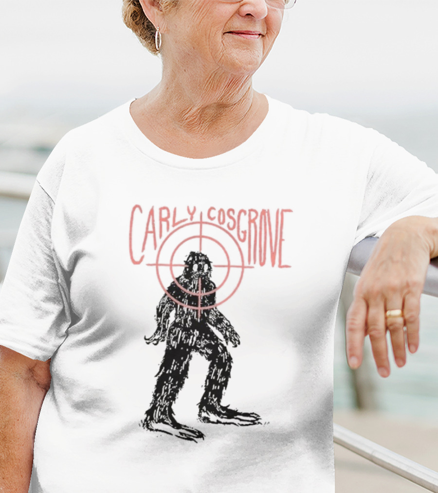 Carly Cosgrove Bigfoot Targeted Silhouette T-Shirt