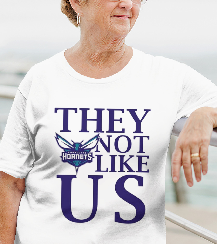 Charlotte Hornets They Not Like Us T-Shirt