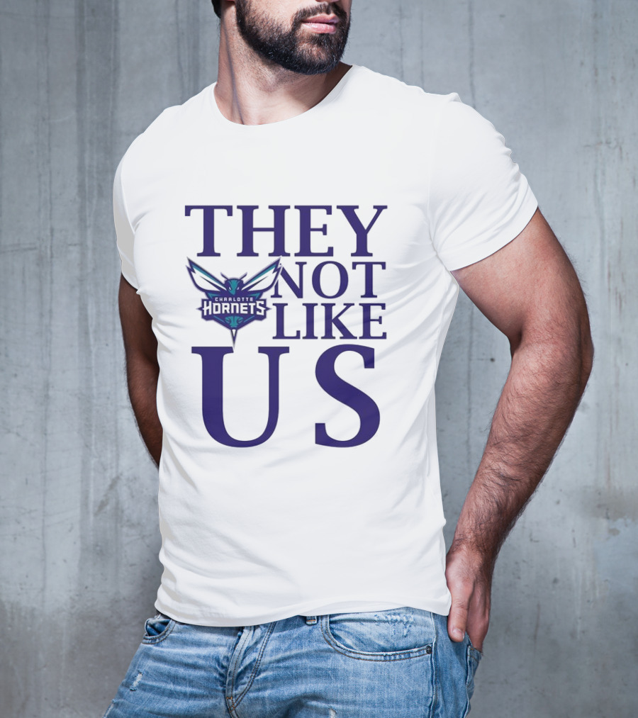 Charlotte Hornets They Not Like Us T-Shirt