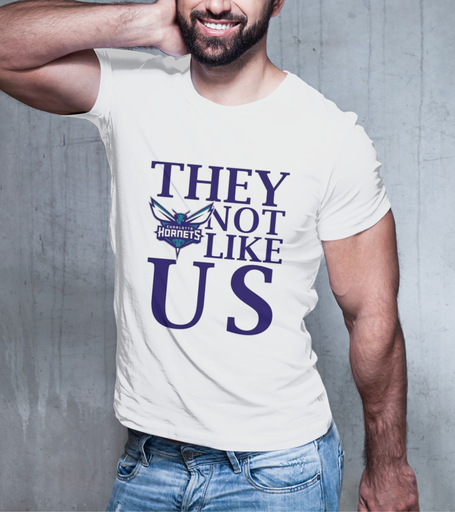 Charlotte Hornets They Not Like Us T-Shirt