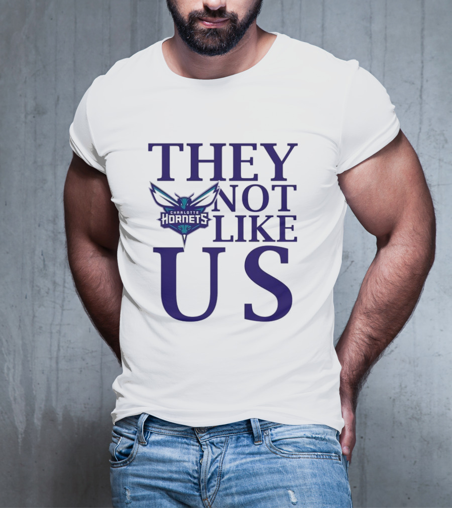 Charlotte Hornets They Not Like Us T-Shirt