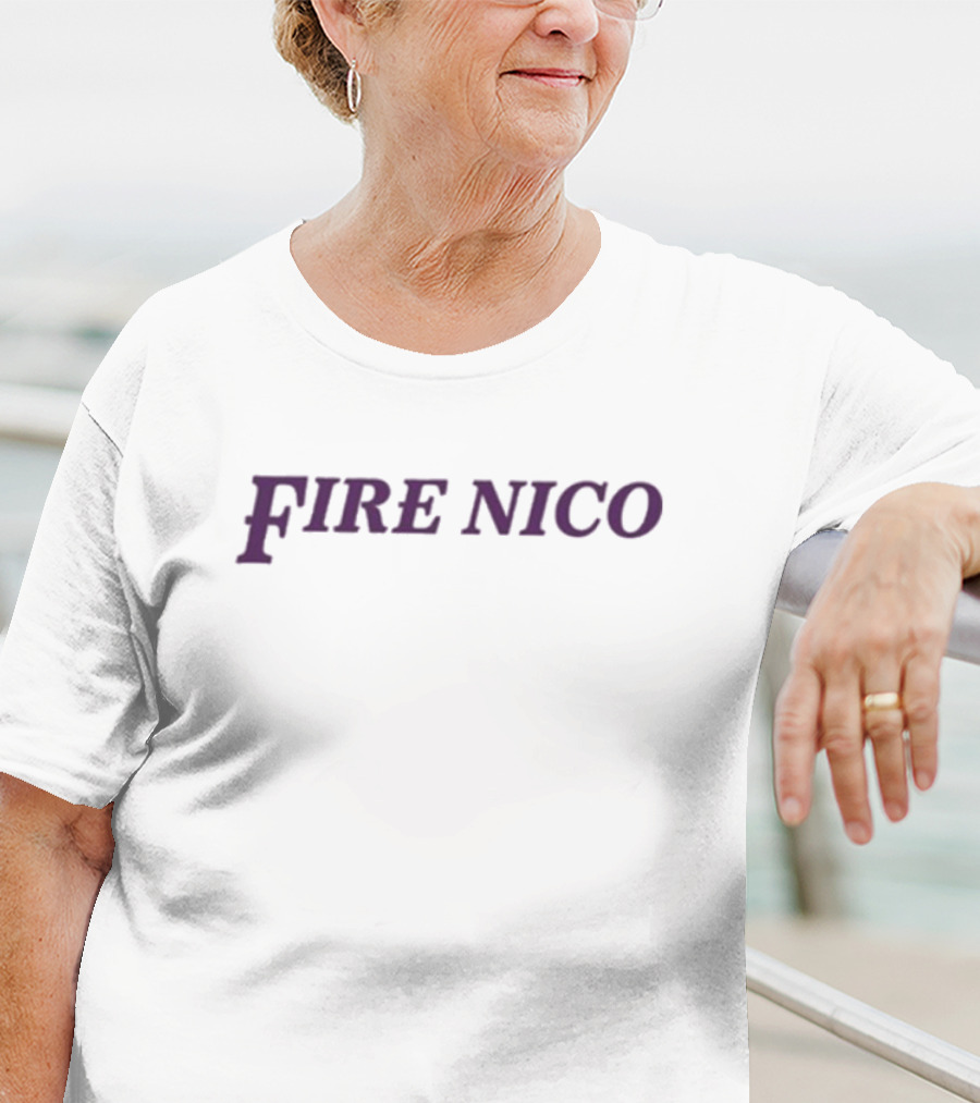 Dick Carlisle Fire Nico Los Angeles Lakers T-Shirt