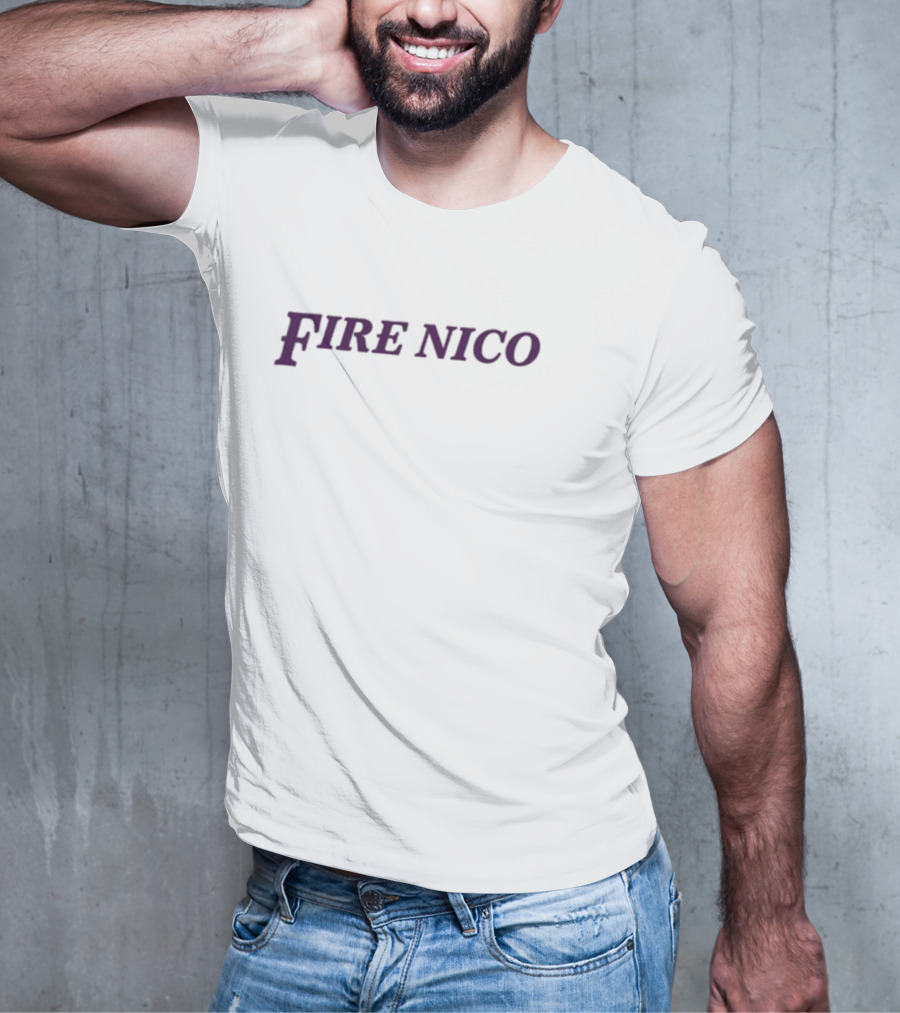 Dick Carlisle Fire Nico Los Angeles Lakers T-Shirt