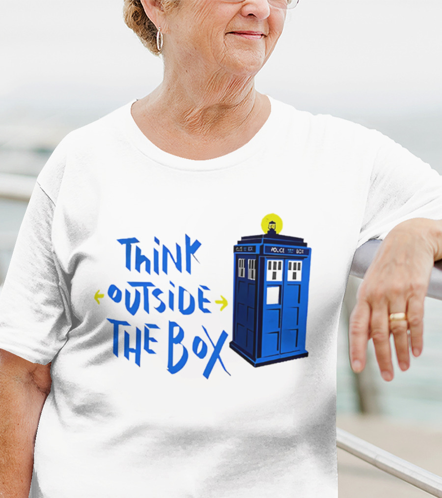 Think Outside The Box Doctor Who Tardis T-Shirt