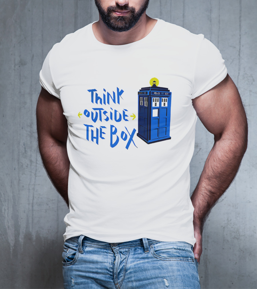 Think Outside The Box Doctor Who Tardis T-Shirt
