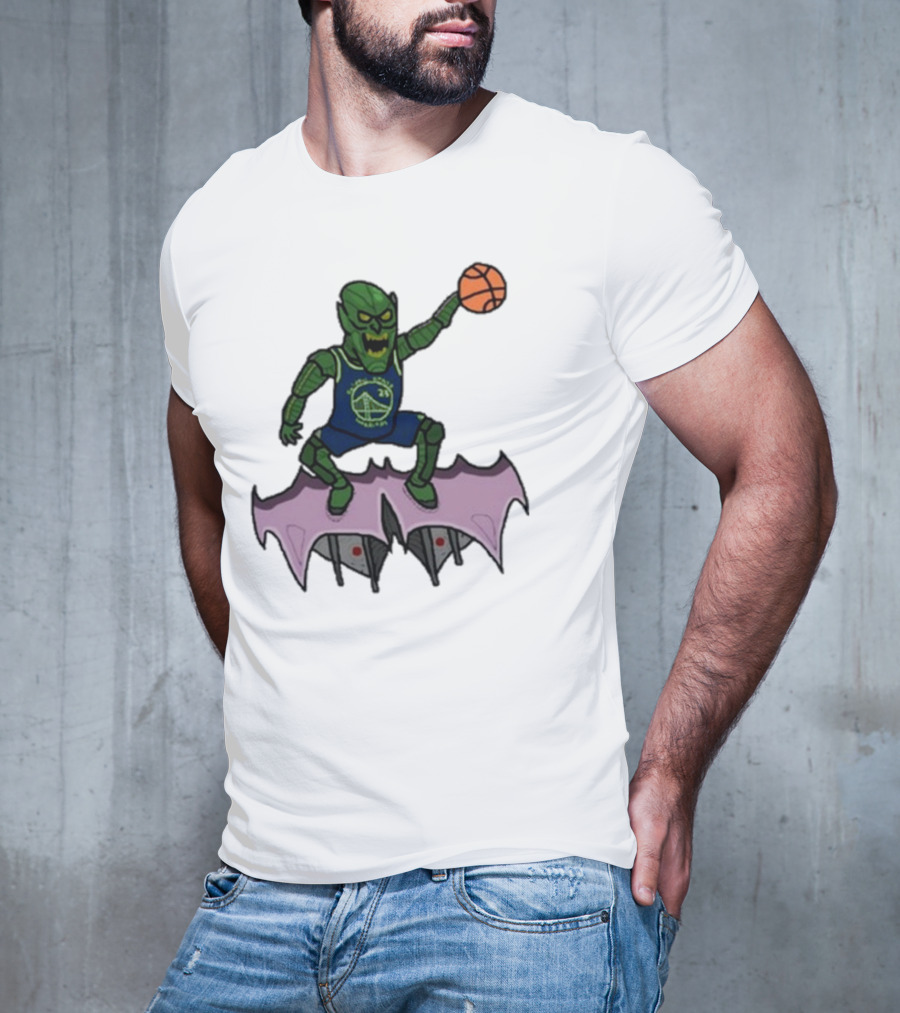 Golden State Warriors Draymond Green Goblin Basketball Crossover T-Shirt