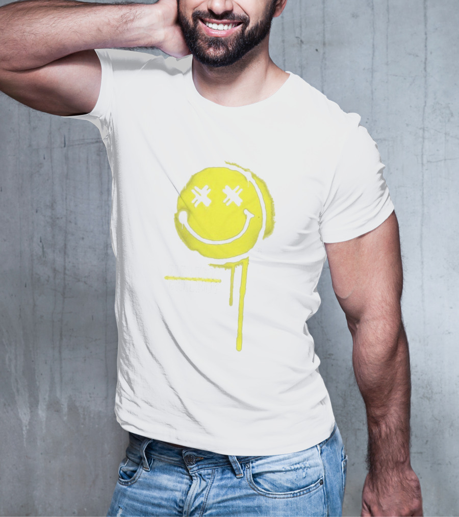 Electric Callboy Dripping Smiley Face T-Shirt
