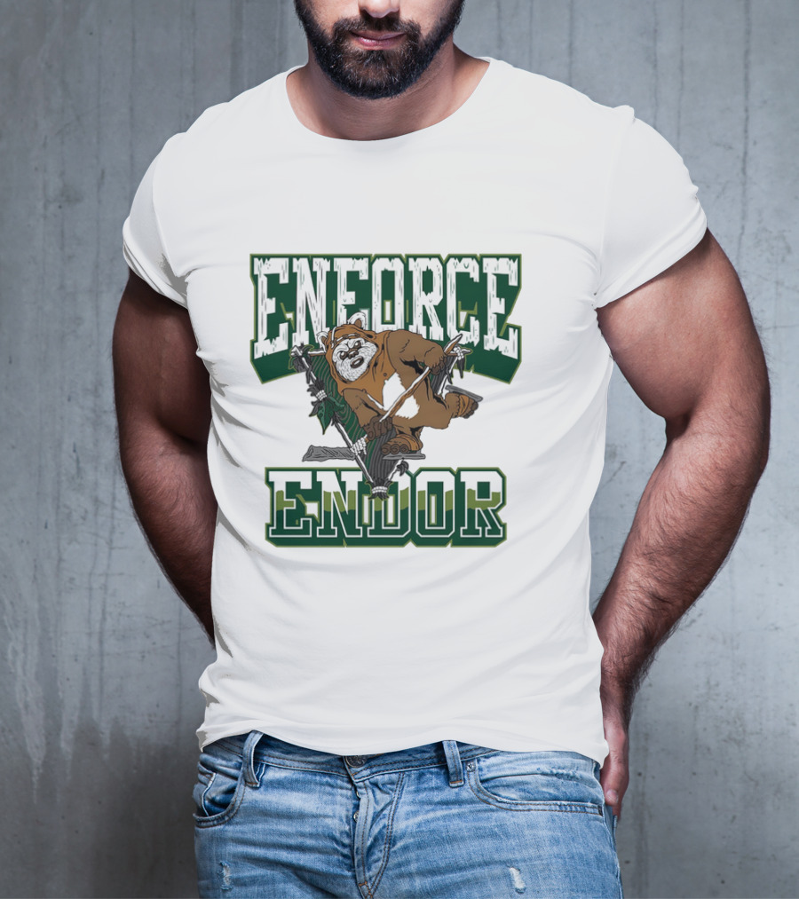 Enforce Endor Hockey Ewok Warrior T-Shirt
