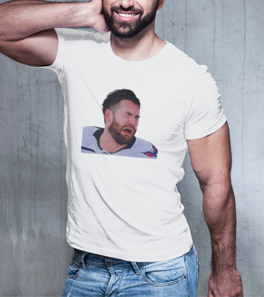 Tom Wilson Crying Washington Capitals NHL Player Reaction T-Shirt