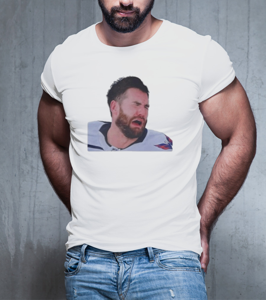 Tom Wilson Crying Washington Capitals NHL Player Reaction T-Shirt