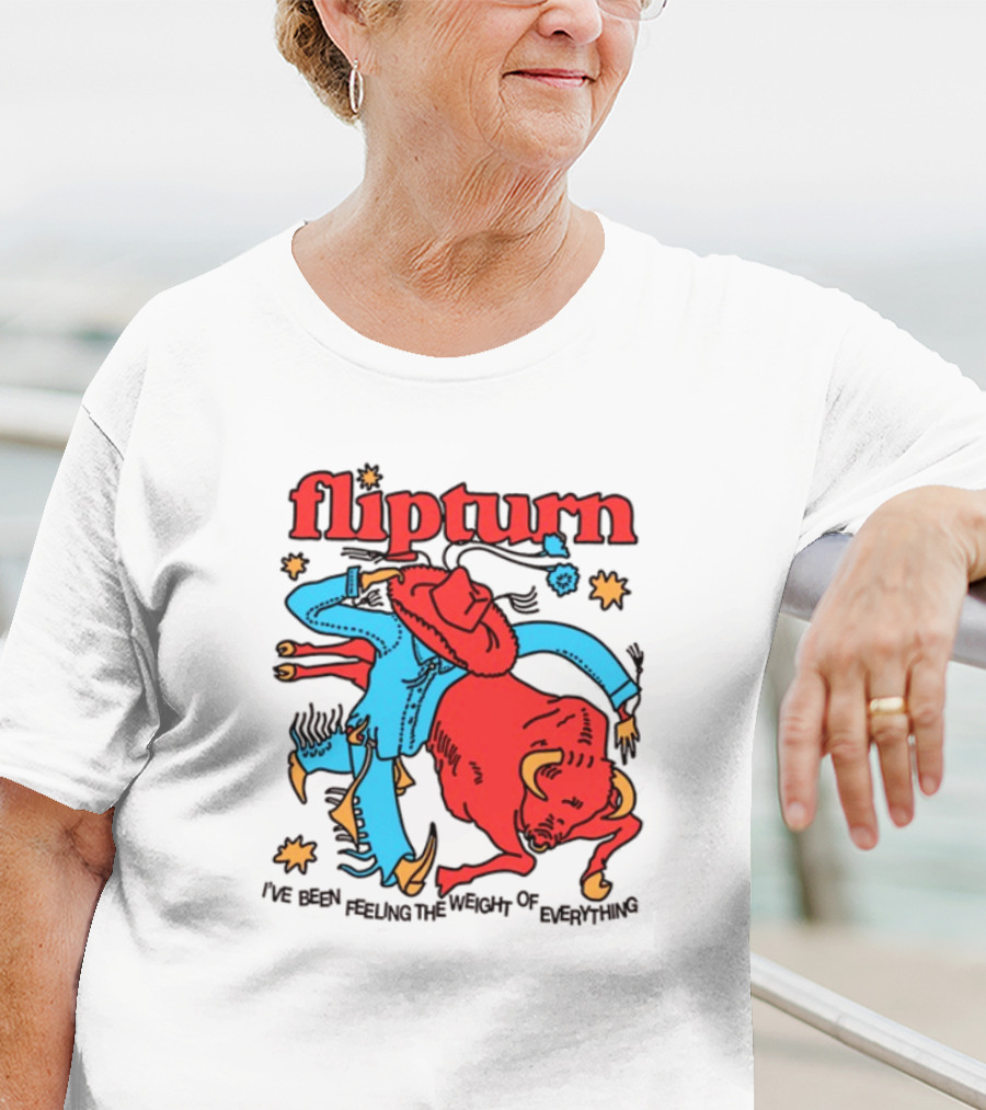 Flipturn Rodeo Clown I've Been Feeling The Word Of Emptiness T-Shirt