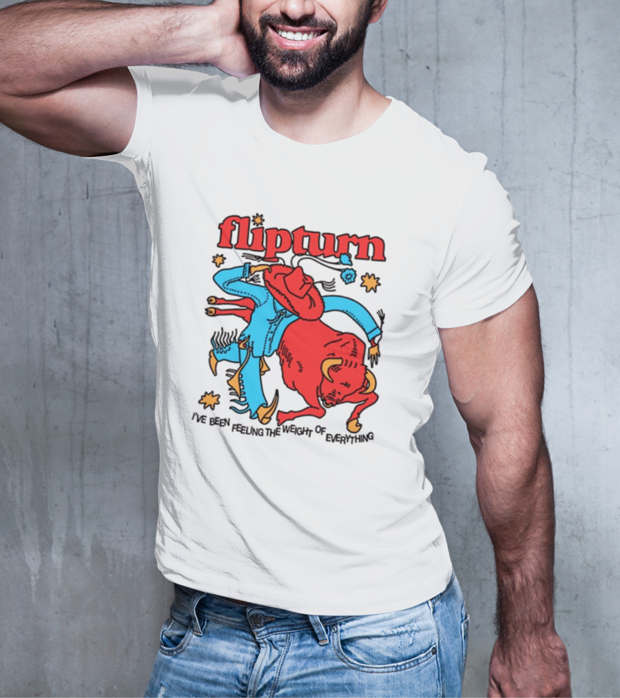 Flipturn Rodeo Clown I've Been Feeling The Word Of Emptiness T-Shirt