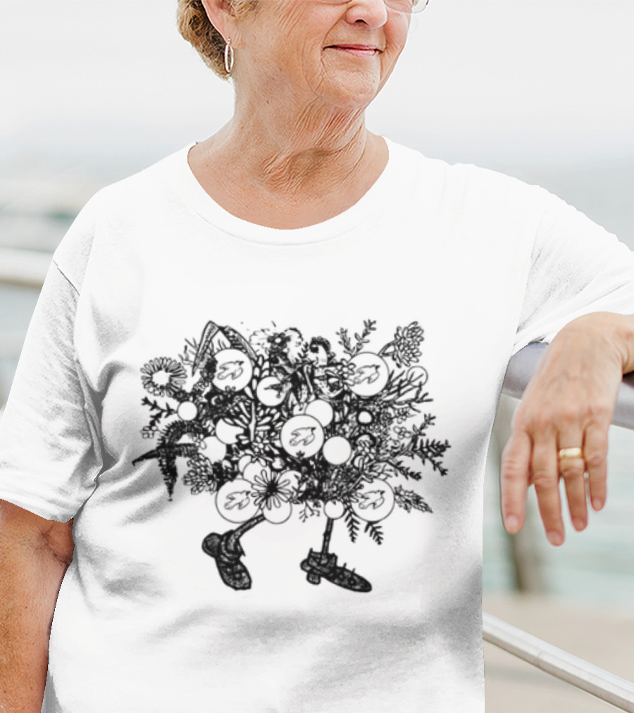 Jeff Goldblum Still Blooming Dinosaur Flowers T-Shirt