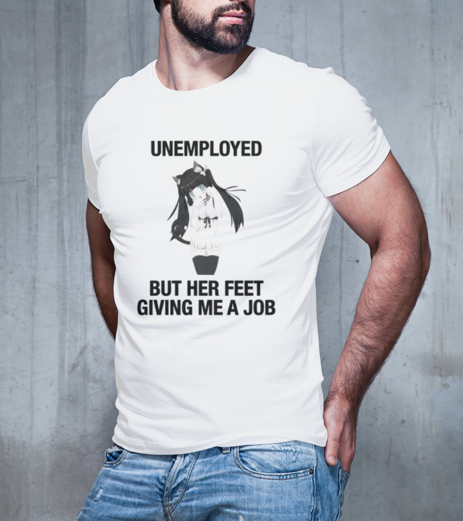 Unemployed But Her Feet Giving Me A Job Lilith's Silhouette T-Shirt