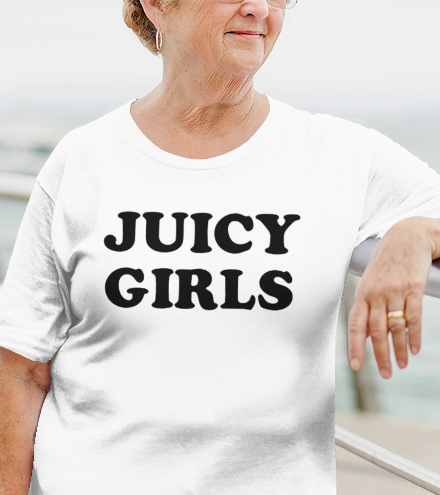 Juicy Girls Classic Old English Font T-Shirt
